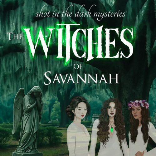 The 1080x1080 Image for The Witches of Savannah Murder Mystery Party Game from Shot In The Dark Mysteries