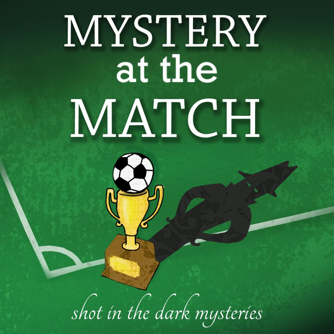 1080 x 1080 Cover Image for Mystery at the Match, a mystery party game from Shot In The Dark Mysteries