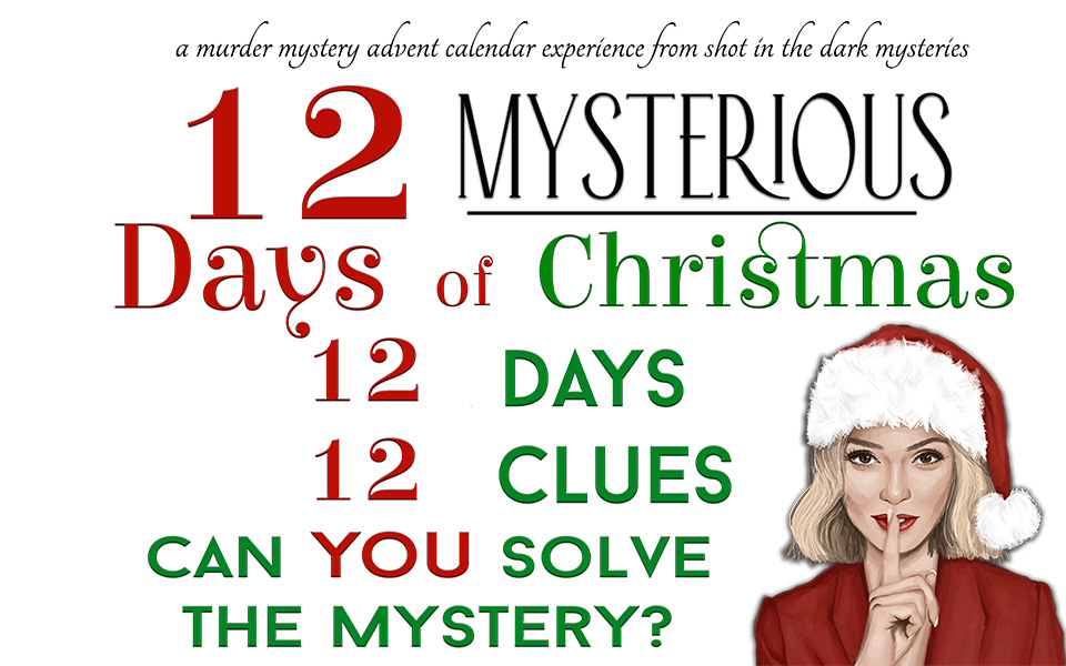 The image of the 12 Mysterious Days of Christmas
