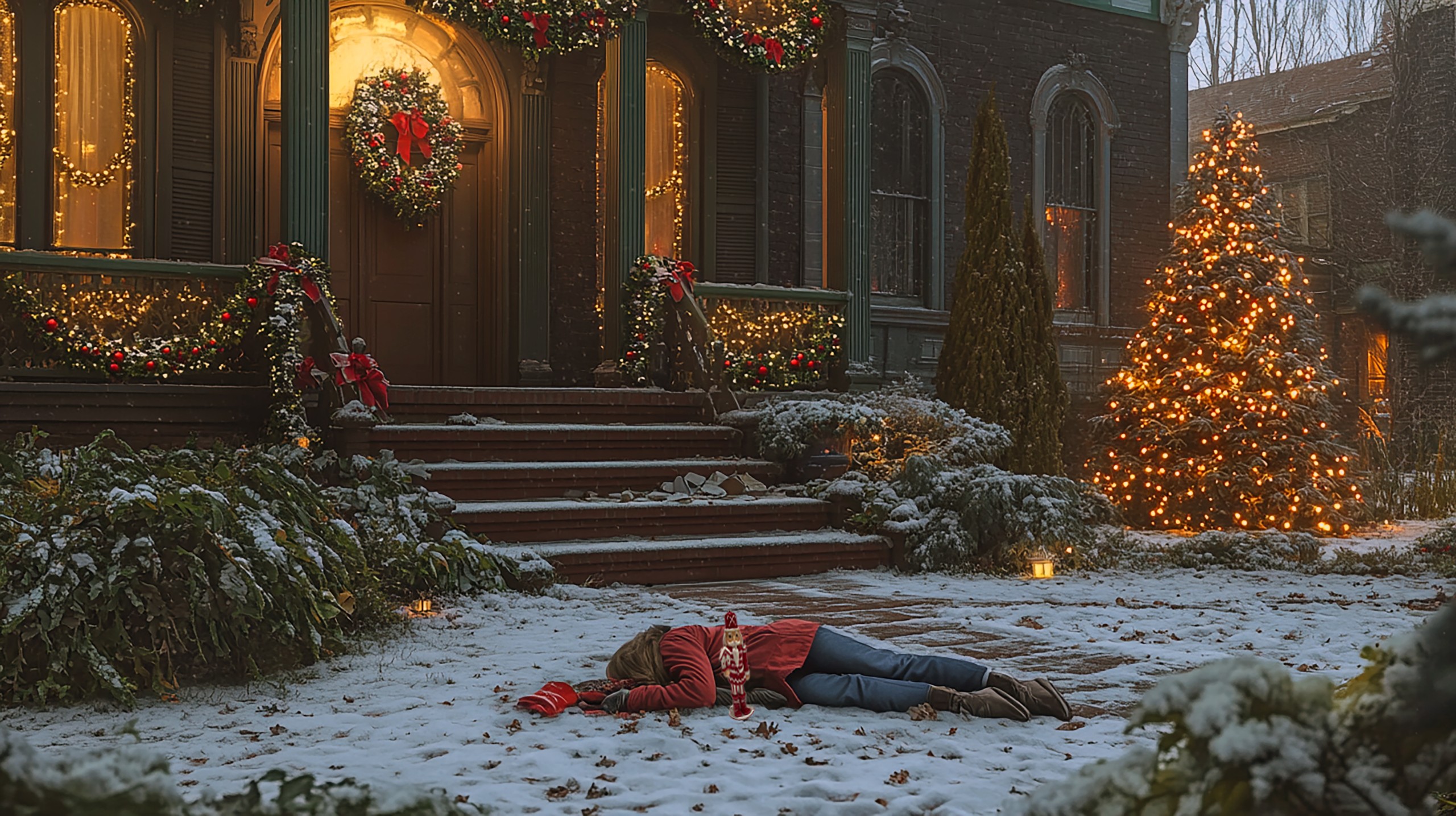 12 Mysterious Days of Christmas Crime Scene