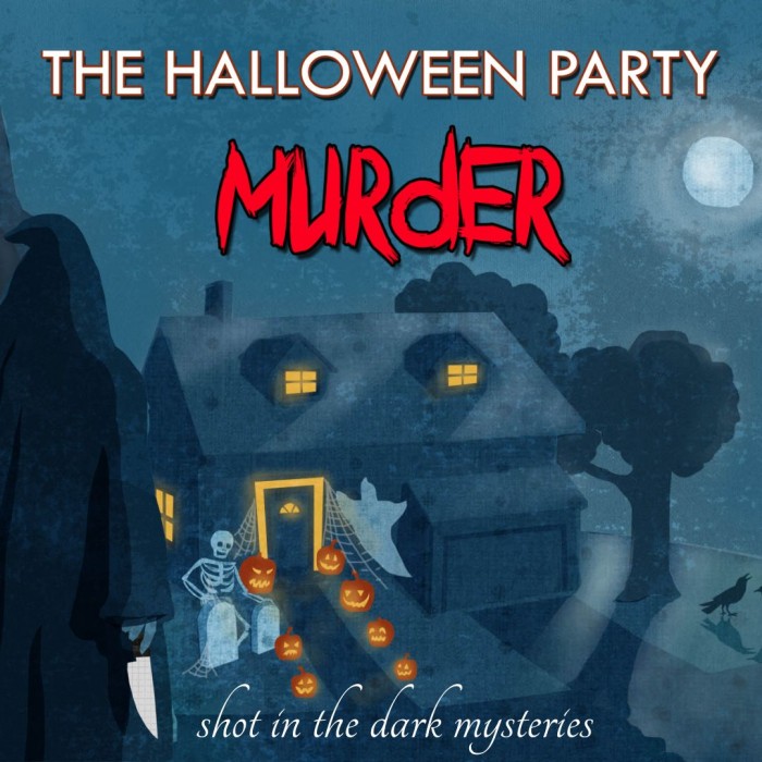 1080x1080 Cover Image for The Halloween Party Murder Mystery Game Kit