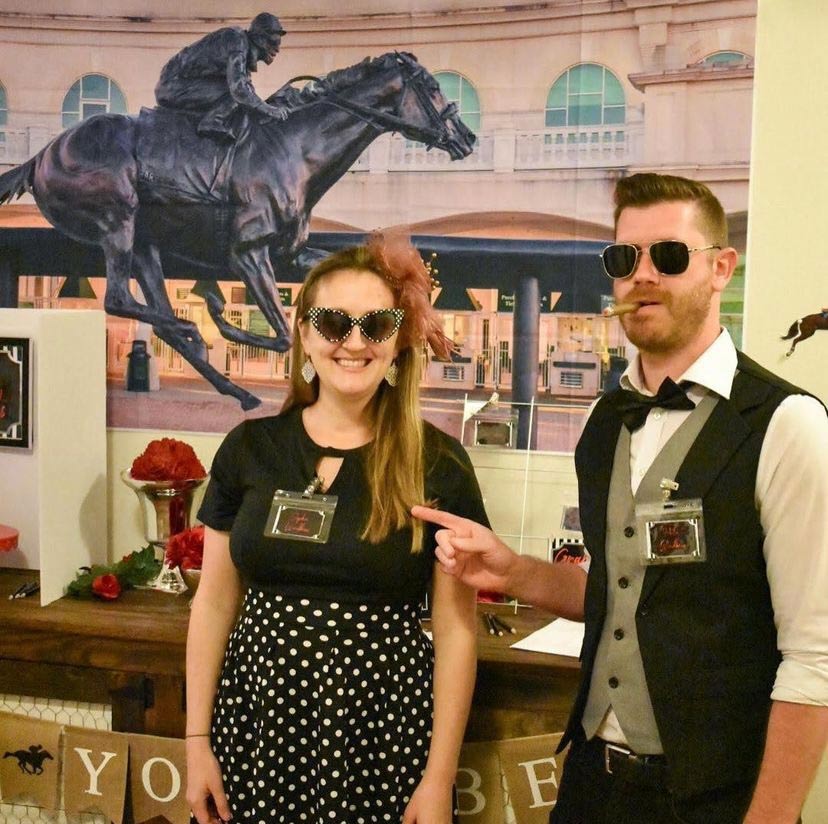 Murder at the Derby Decor Ideas Murder at the Derby Suspects with background for Kentucky Derby