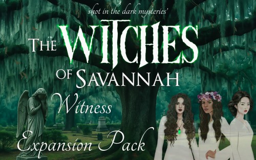 The cover image for The Witches of Savannah Witness Expansion Pack from Shot In The Dark Mysteries