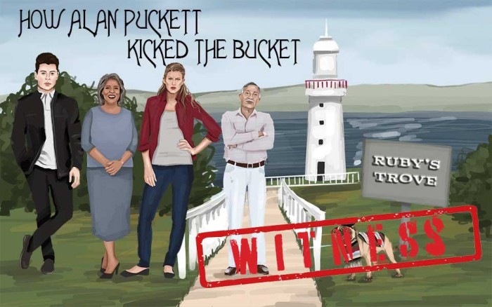 How Alan Puckett Kicked the Bucket Optional Witness Pack 1 Female 1 Male