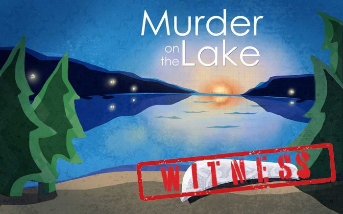 Murder On The Lake Optional Witness Pack 1 Female 1 Male