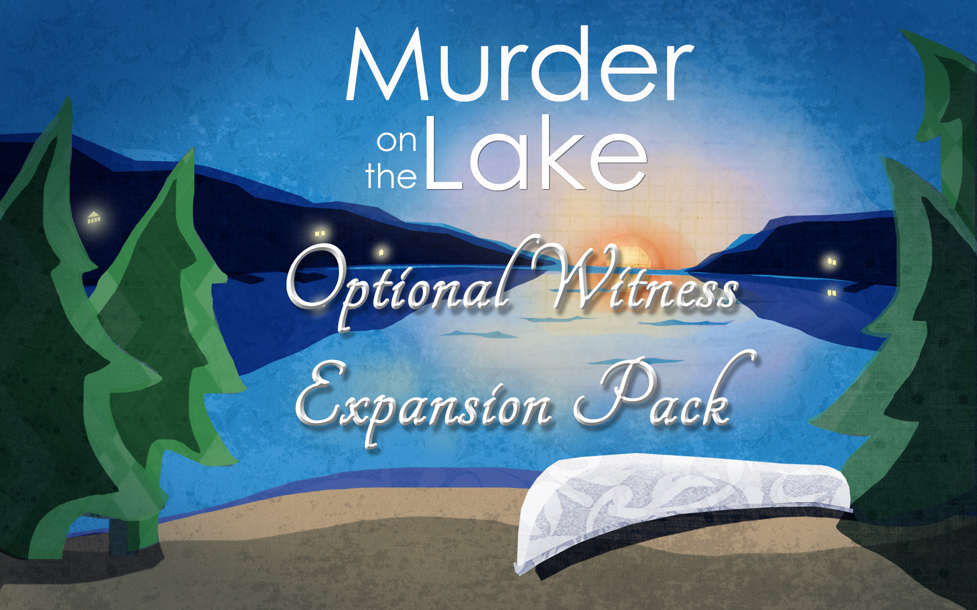 Murder On The Lake Optional Witness Pack - 1 Female and 1 Male Character