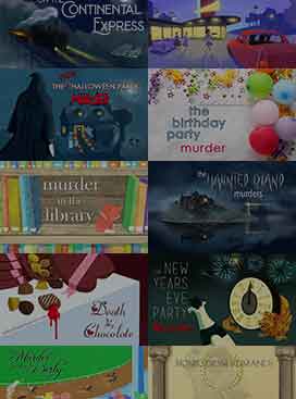 Background for main menu Shot In The Dark Mysteries Murder Mystery Games Background for main menu