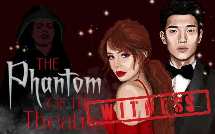 The Phantom of the Theatre Optional Witness Pack 1 Female 1 Male