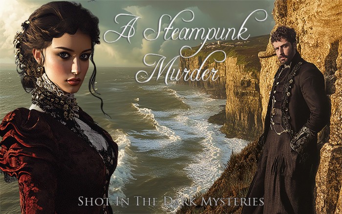 A Steampunk Murder 4 Female 4 Male Suspect Instant Download Mystery Party Package