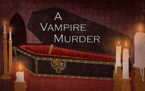 A Vampire Murder Mystery Party Game Cover
