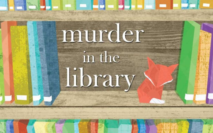 Murder In the Library 4 Female 8 Male Suspect Instant Download Mystery Party Package