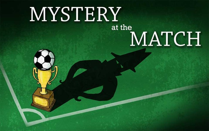 Mystery at the Match 6 Female Suspect Instant Download Mystery Party Package