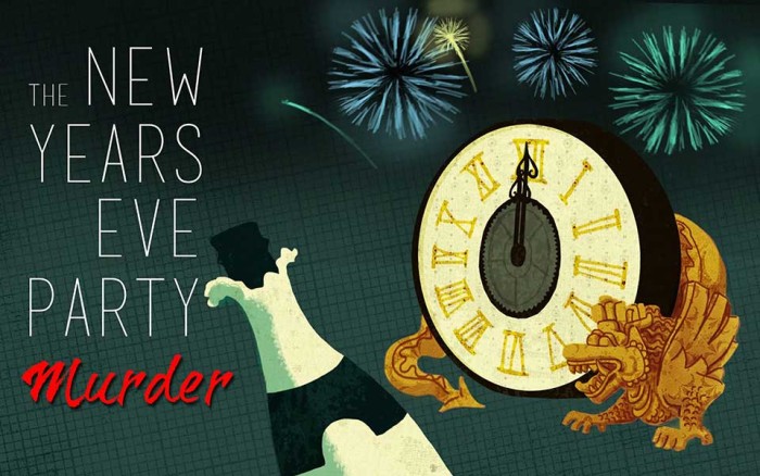 The New Years Eve Murder 6 Female 3 Male Suspect Instant Download Mystery Party Package