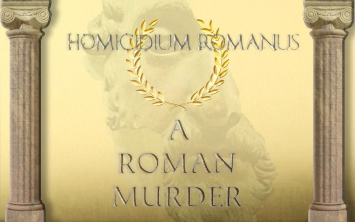 A Roman Murder 3 Female 3 Male Suspect Instant Download Mystery Party Package