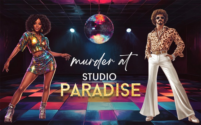 Murder at Studio Paradise 6 Female 4 Male Suspect Instant Download Mystery Party Package