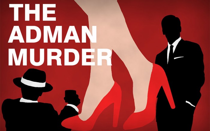 The Adman Murder 6 Female 5 Male Suspect Instant Download Mystery Party Package