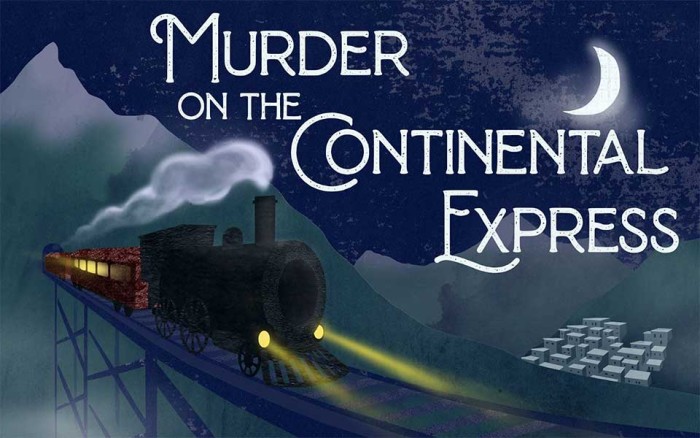 Murder on the Continental Express 8 Female 3 Male Suspect Instant Download Mystery Party Package