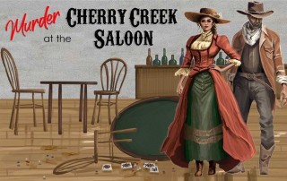 Murder at the Cherry Creek Saloon Western Themed Murder Mystery Party Game