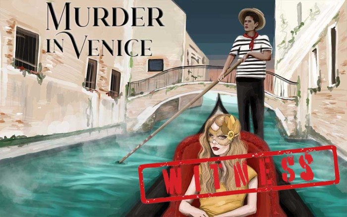 Murder in Venice Optional Witness Pack 1 Female 1 Male